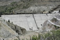 BAHÇECIK - Gümüshane'ye Içme Suyu Saglayacak Olan Bahçecik Baraji'nin Gövde Yüksekligi Yüzde 75'E Ulasti