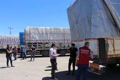 Kars'ta Saman Saticilari Denetlendi