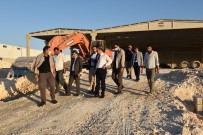 FABRIKA - Vali Erin OSB'de Insaatlari Devam Edem Fabrikalari Inceledi