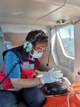 AMBULANS HELİKOPTER - 17 Yasindaki Kiz Çocugu Ambulans Helikopterle Hastaneye Yetistirildi