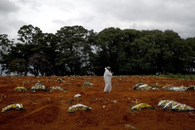 Brezilya'da Covid-19 Ölümleri 500 Bini Asti