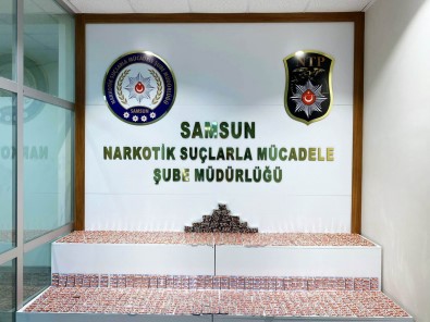 Samsun'da 7 Bin 756 Adet Uyusturucu Hap Ele Geçti Açiklamasi 1 Gözalti