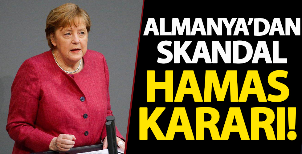 Almanya'dan Hamas hakkında skandal karar!