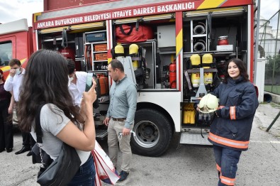 Ankara Itfaiyesi Yeni Itfaiyecilerini Yetistiriyor