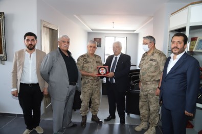 Orgeneral Çetin'den Pasa Kursunluoglu'na Ziyaret