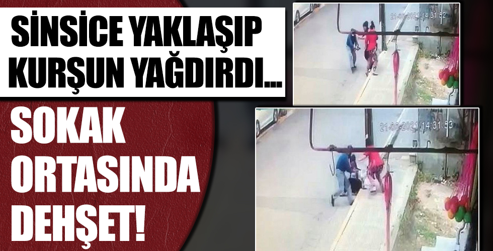 Avcılar'da sokak ortasında dehşet! Adım adım takip edip eski eşine kurşun yağdırdı