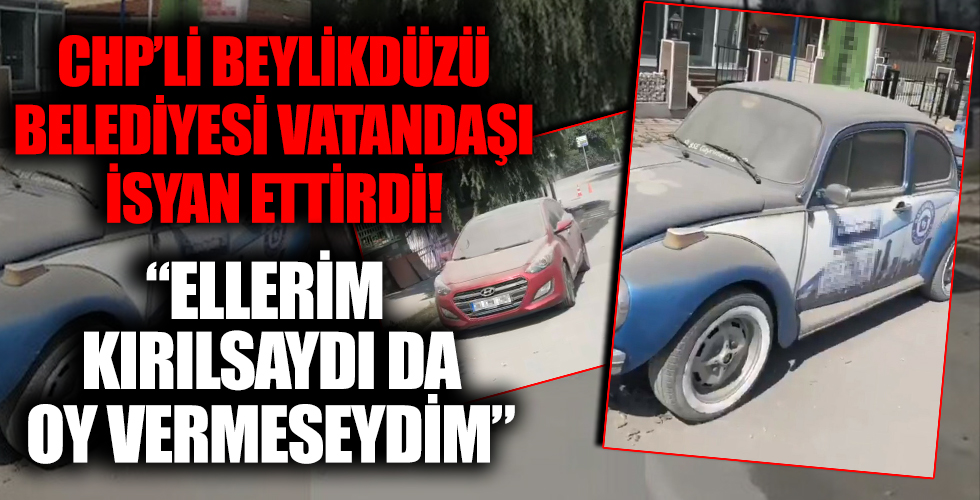 CHP’li Beylikdüzü Belediyesi’nin sokakları temizlememesine vatandaş isyan etti: Ellerim kırılsaydı da oy vermeseydim
