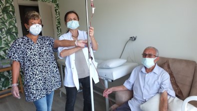 Doktor Ozonu Önce Kendisine Sonra Hastalara Uygulamaya Basladi