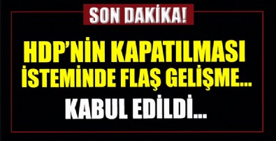 HDP iddianemesinde flaş gelişme!