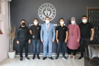 BRONZ MADALYA - Türkiye Üçüncüsü Ikiz Kardesler Kabakci'yi Ziyaret Etti