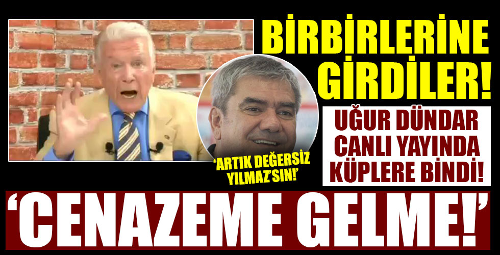 Uğur Dündar ve Yılmaz Özdil birbirine girdi!
