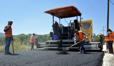 Aliaga'da Hayvan Bakim Ve Yasam Alani'na Giden Yol Asfaltlaniyor