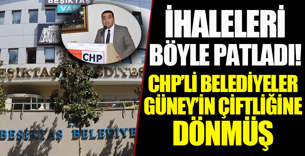 CHP’li belediyeler Güney’in çiftliği gibi