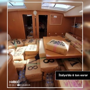 EGM Açiklamasi 'Italya Ve Hollanda'da Çok Sayida Uyusturucu Madde Ele Geçirildi'