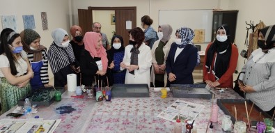 Hayal Gücüyle Atölyede Yapilan Tespihler Babalara Hediye Edildi