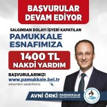 BILARDO - Pamukkale Belediyesinin Bin 400 TL Nakdi Yardim Basvurulari Devam Ediyor
