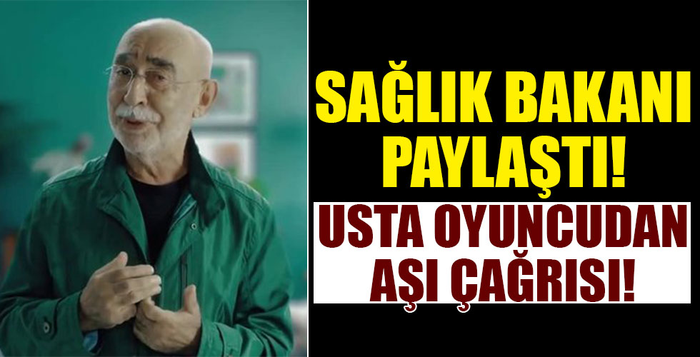 Şener Şen'den aşı çağrısı!