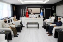 REKTÖR - TÜRES Kilis Sube Baskani Aktas, Rektör Karacoskun'la Bir Araya Geldi