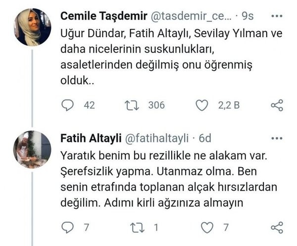 Fatih Altaylı'dan kendisini eleştiren başörtülü Cemile Taşdemir'e skandal sözler: Yaratık