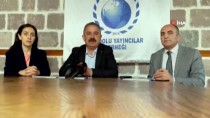 LÜTFÜ TÜRKKAN - Anadolu Yayincilar Dernegi'nden IHA Muhabiri Mustafa Uslu'ya Saldiriya Kinama