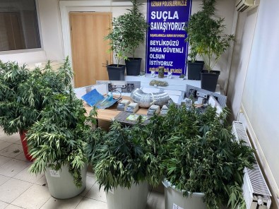 Beylükdüzü'nde Deniz Manzarali Villa Uyusturucu Imalathanesi Çikti