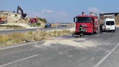 Hatay'da Takla Atan Otomobilin Sürücüsü Yaralandi