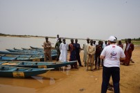 NIJER - Yedi Basak'tan Nijer Vatandaslarina Balikçi Teknesi