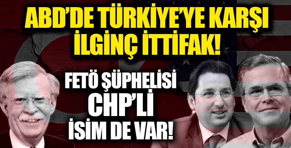 ABD’de ilginç ittifak! FETÖ'cüler de devrede! “Türkiye'de alarma geçmenin vakti geldi”