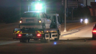 Alkollü Sürücü Yolun Karsisina Geçmeye Çalisan Engelli Sahsa Çarpti