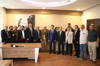 AFYONKARAHISAR - Diyarbakir'a Atanan Cumhuriyet Bassavcisi Mustafa Çelenk, Basin Mensuplariyla Vedalasti