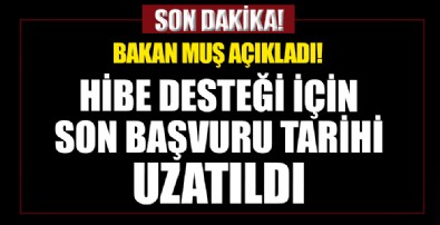 Hibe desteği için son başvuru tarihi uzadı! İşte 3-5 bin TL hibe desteği için son başvuru tarihi