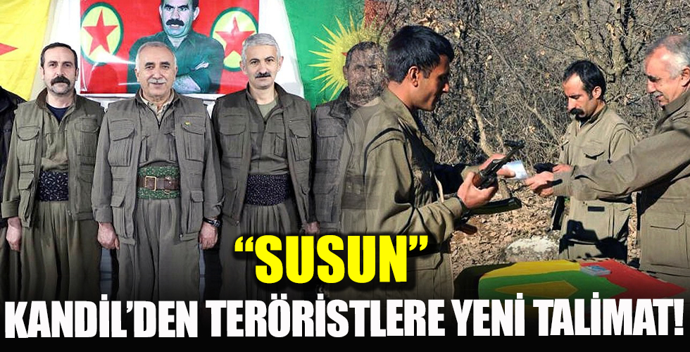 Köşeye sıkışan Kandil'den teröristlere yeni talimat! İnlerinden çıkamayan PKK kara kara düşünüyor!