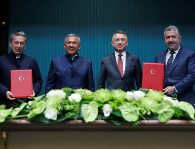 Türkiye ve Tataristan arasında 3 anlaşma!
