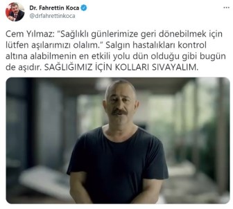 Ünlü Isimlerden 'Sagligimiz Için Kollari Sivayalim' Çagrisi