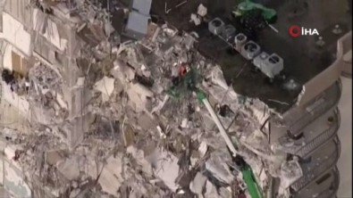 ABD'de Çöken Binada Ölü Sayisi 4'E Yükseldi