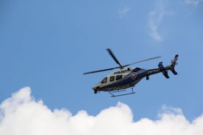 Aksaray'da Helikopter Destekli Uygulama