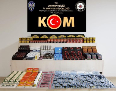 Çorum Polisinden Cinsel Içerikli Ürün Operasyonu