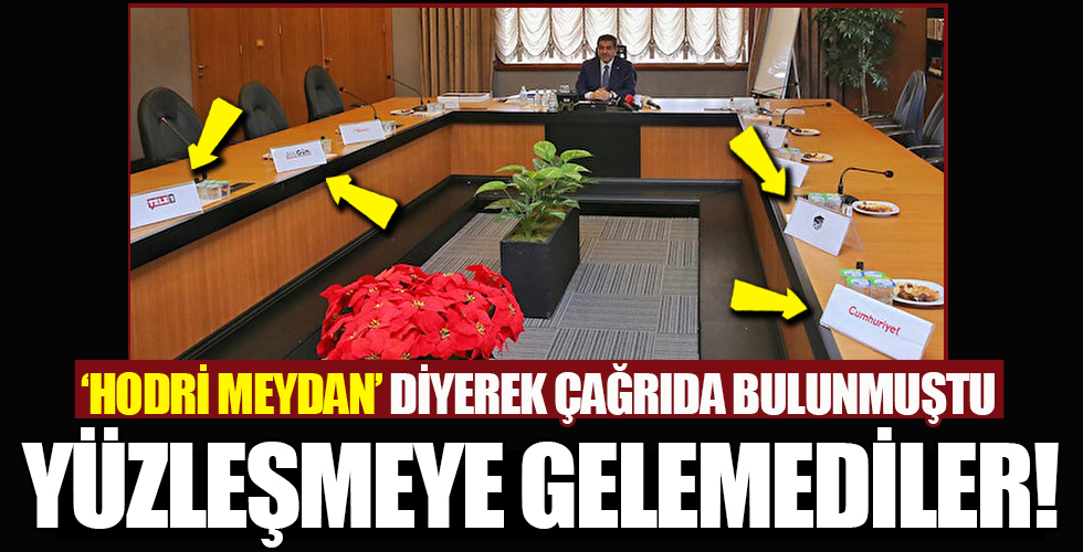 Esenler Belediye Başkanı Tevfik Göksu'nun 'asılsız iddialarınızı gelin yüzüme sorun' çağrısı yaptığı Sözcü Oda TV TELE1 davete katılmadı