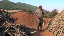 MANGAL KÖMÜRÜ - Gaziantep'te Odun Kömürü Isçilerinin Zorlu Mesaisi Sürüyor