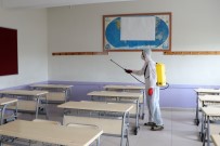 DEZENFEKSİYON - Havza'da Okullara YKS Dezenfeksiyonu