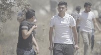 PLASTİK MERMİ - Israil Güçleri, Nablus'ta Filistinlilere Müdahale Etti
