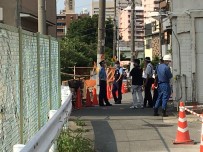 OSAKA - Japonya'da Iki Bina Çöktü, Facianin Esiginden Dönüldü