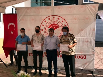 Mudanyali Aricilar Sertifikalarini Aldi