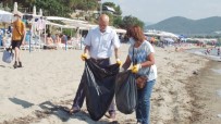 PLAJ - Plajdan Onlarca Torba Çöp Topladilar