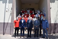 KARADENIZ - Vali Karadeniz, Türkiye Ve Azerbaycan Paralimpik Taekwondo Milli Takimi'ni Agirladi