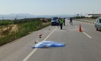 SOMA - Yasli Adam Motosiklet Kazasinda Hayatini Kaybetti