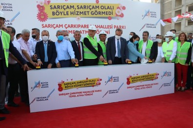 Adana Büyüksehir Belediyesinden Açilis Ve Temel Atma Töreni