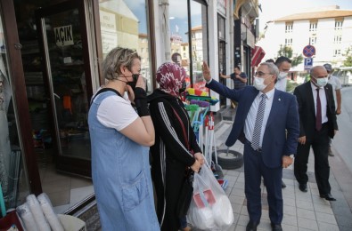 Baskan Isik, Çalismalari Yerinde Inceledi