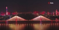 HUBEI - Çin Komünist Partisi'nin 100. Yil Kutlamalari Wuhan'da Geceyi Aydinlatti