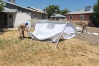 DEPREM - Depremin Vurdugu Köylerde Çadirlar Kurulmaya Baslandi